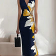 Lily | Beach Glam Elegant Workplace Festival Midi Dress