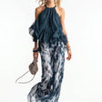Elegant two-piece chiffon set