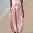 Elizabeth - Women’s Sleeveless Relaxed Fit Midi Dress