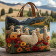 Artisanal Bag | Sheep by the Lake
