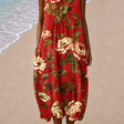Grace - Women’s Sleeveless Relaxed Fit Midi Dress
