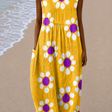 Lily - Women’s Sleeveless Relaxed Fit Midi Dress