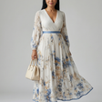 Rielle | Midi Dress with Pleated Wrap Design
