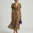 Virel | Easygoing Floral Midi Dress