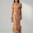 Vianne | Gentle High Neck Maxi Dress