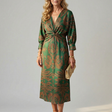 Lune | Eco-Friendly Midi Wrap Dress