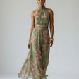 Naomi | Elegant Halter Maxi Dress