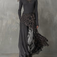 Bárbara | Bohemian Animal Print Maxi Dress