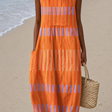 Allison - Women's Sleeveless Printed Midi Casual Dress