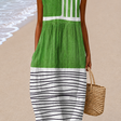 Lucy - Women’s Sleeveless Relaxed Fit Midi Dress