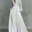 Selena | Flowing Maxi Dress with Elegant Front Buttons