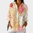 Light and colorful blouse with print