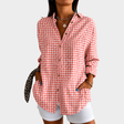 Coral Picnic Charm Blouse