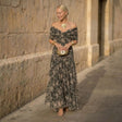 Madison | Elegant Botanical Dress