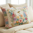 Floral Meadow Pattern Throw Pillow Cover