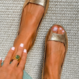Adelina | Elegant Gold Sandals for Ultimate Comfort