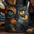 Cosmic Cat Laundry Hamper