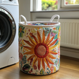 Sunburst de Pradera | Artisan Crafted Clothes Basket