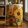 Sunflower Bliss | Padded Laundry Hamper