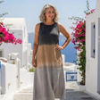 Sorelle | Sleeveless Ombre Midi Dress