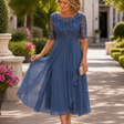 Maya | Elegant Chiffon Dress