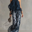 Elise | Elegant and lightweight suit with flowing top and wide trousers