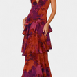 Domenica | V-Neck Chiffon Dress