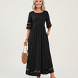 Aubrey™ | Figure-Enhancing Tummy-Control Midi Dress