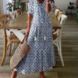 Luna | Effortlessly Chic Bohemian Midi Dress