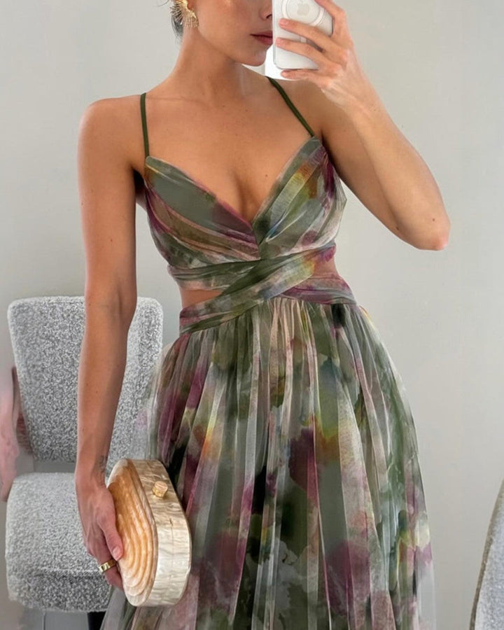 Giselle | Elegant Floral Maxi Dress