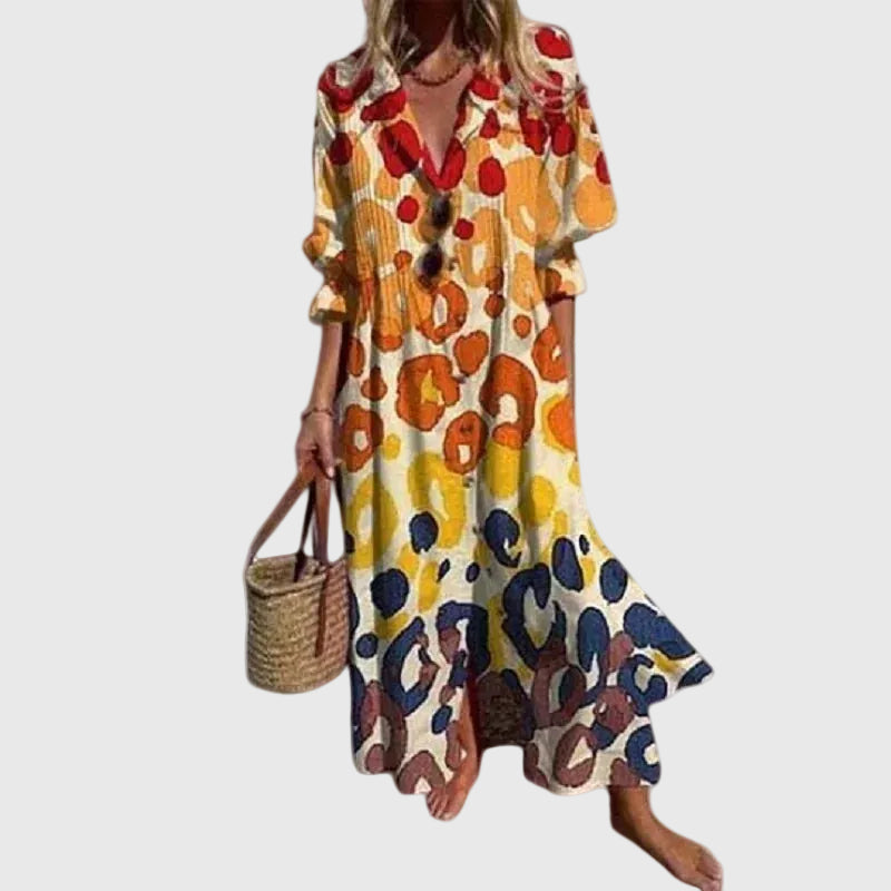 Zariah | Chic Long Bohemian Dress