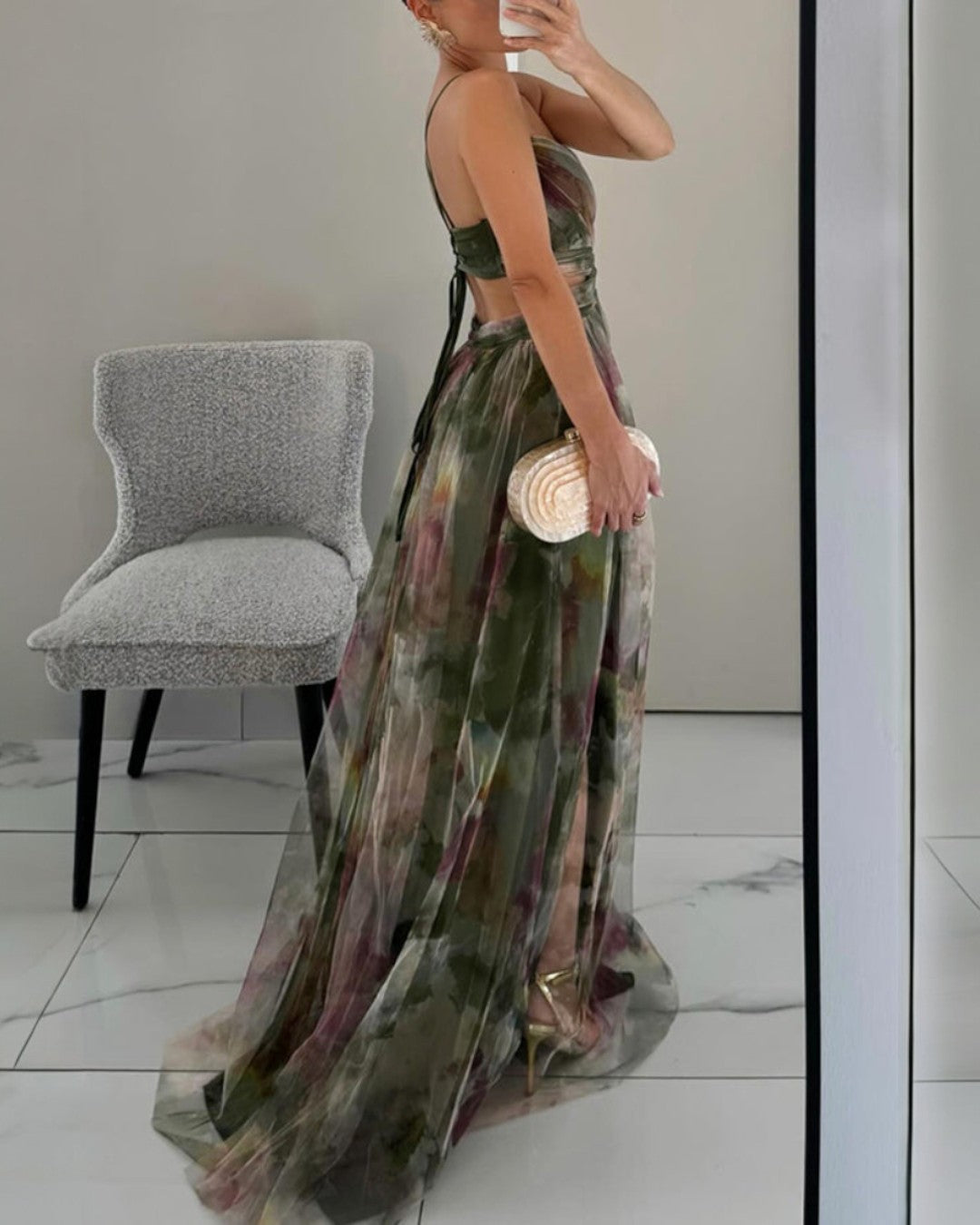 Giselle | Elegant Floral Maxi Dress