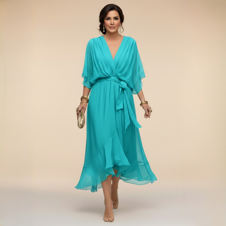 Monica | V-Neck Dress Design