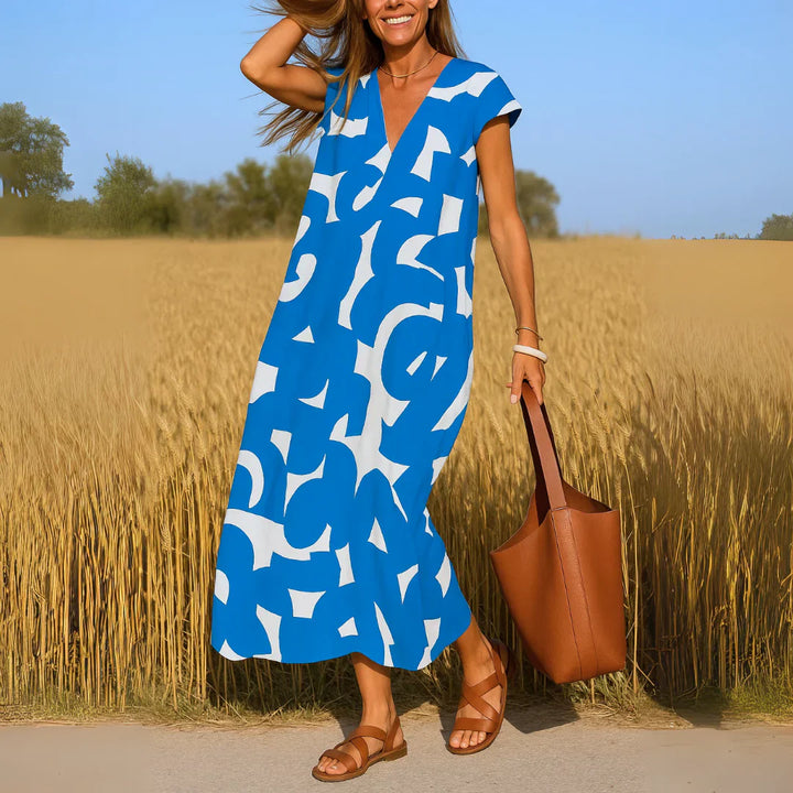 Tatiana™ | Maxi Dress with Cutwork Details
