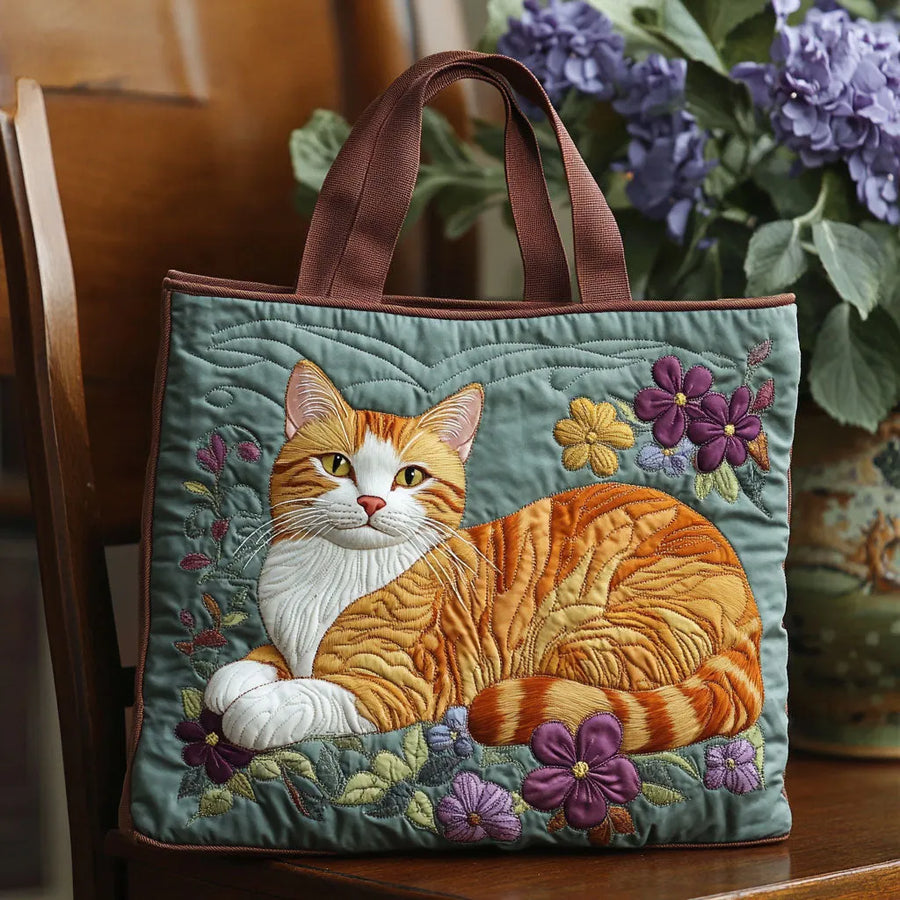 Artisanal Bag | Orange Cat