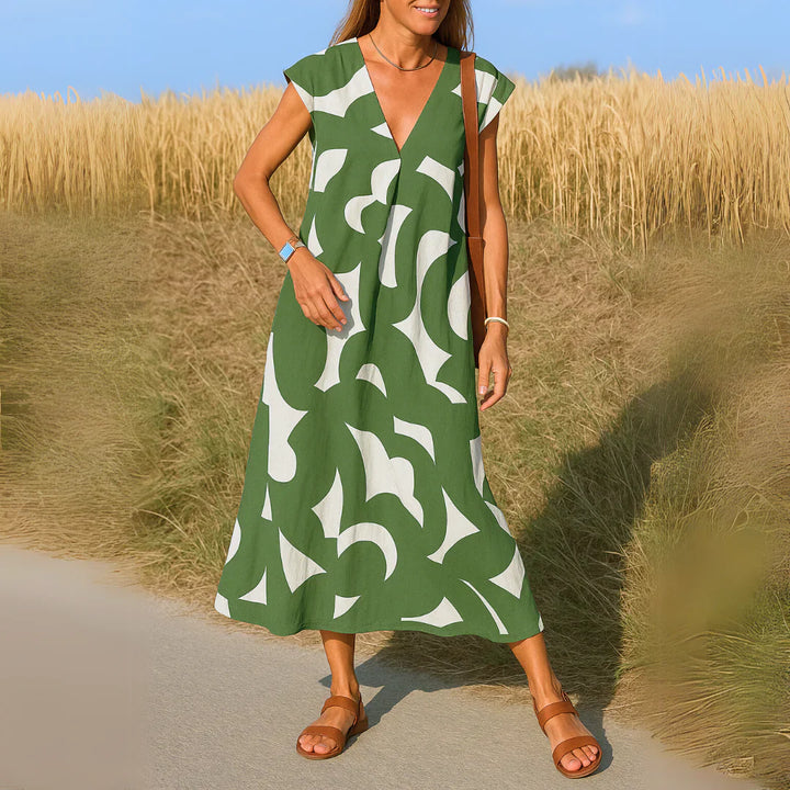 Tatiana™ | Maxi Dress with Cutwork Details