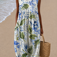 Scarlett - Women’s Sleeveless Relaxed Fit Midi Dress