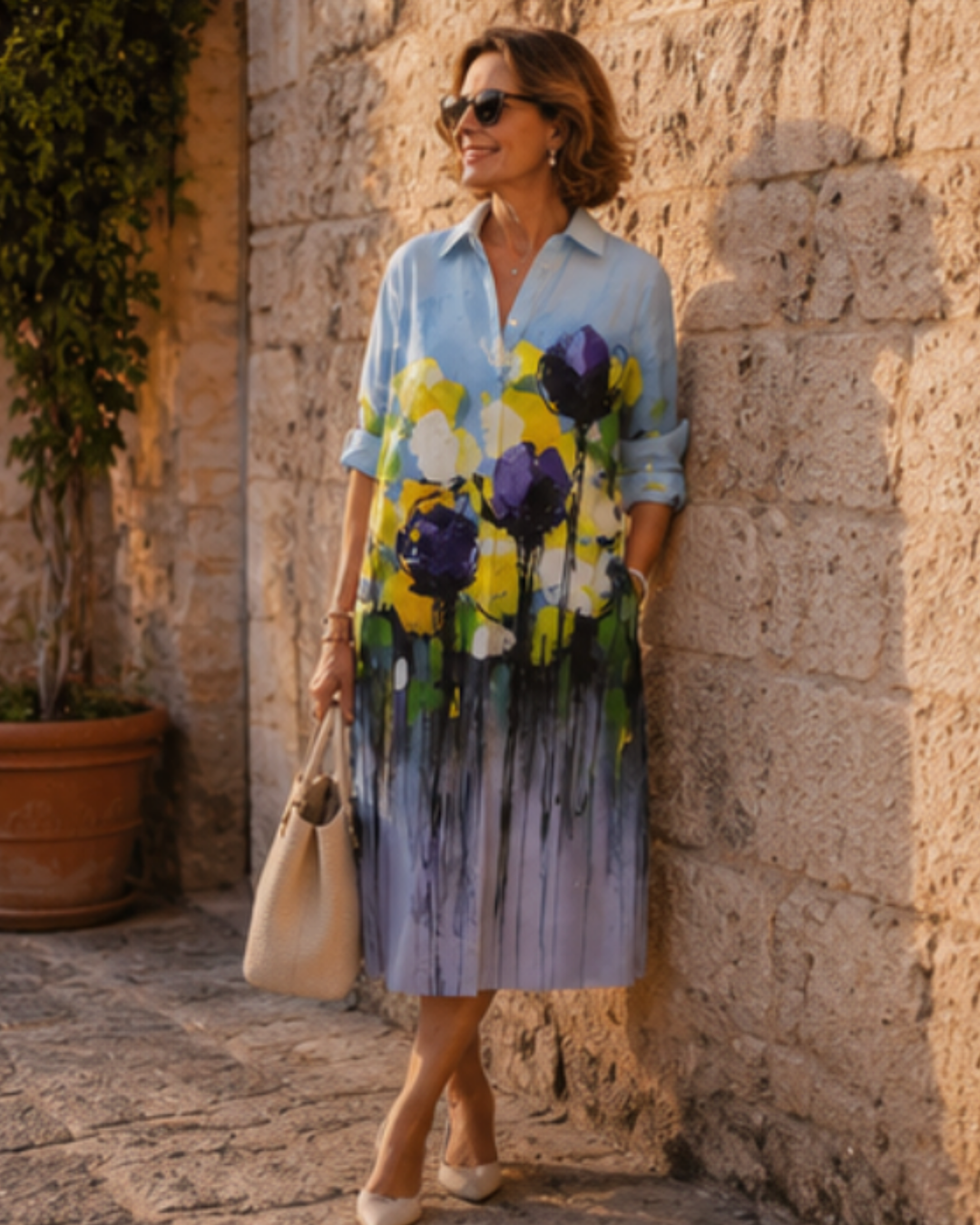 Eliana | Sunset Garden Dress