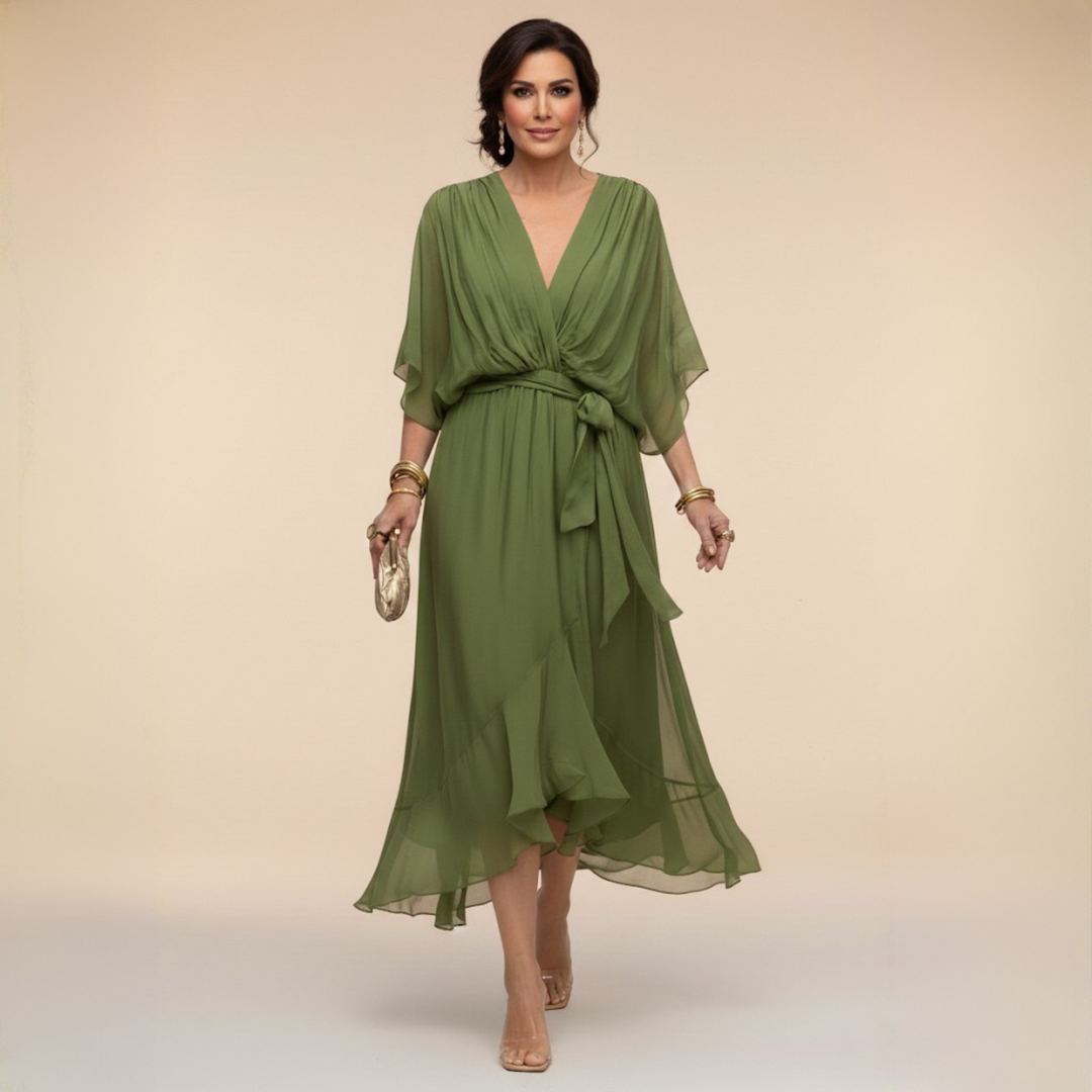 Monica | V-Neck Dress Design