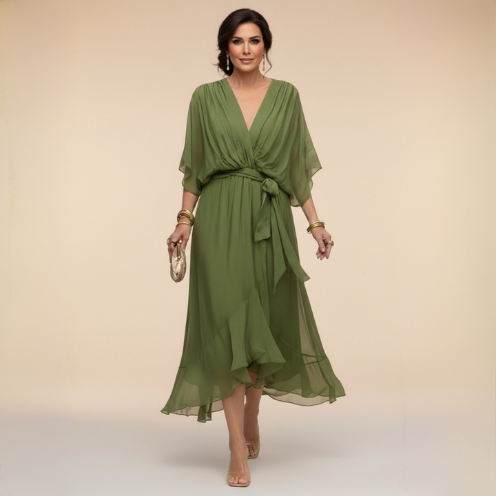 Monica | V-Neck Dress Design