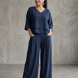 River | Layered Top and Wide Leg Pants Set
