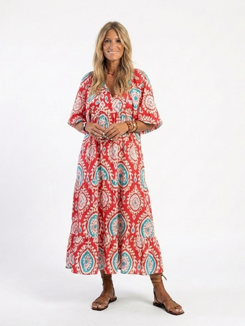 zara paisley midi dress ZARA WOMAN'S PAISLEY PRINTED MIDI DRESS GREEN/MULTICOLOR SS22 NWT 8977/655/500