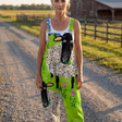 Ottilia | Relaxed Full-Length Printed Jumpsuit in Multicolour