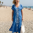 Elyra | Light Drape Midi Dress