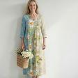 Elliot | Light Daisy Midi Dress