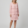 Kirax | Clean Layered Knee Length Dress