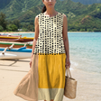 Hugo | Garden Dot Midi Dress