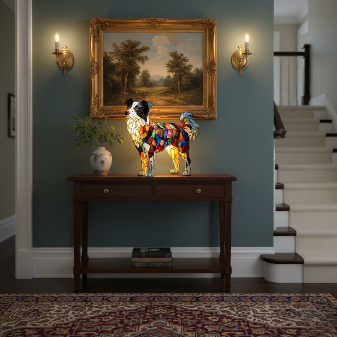 Collie Featuring Distinctive Border Traits