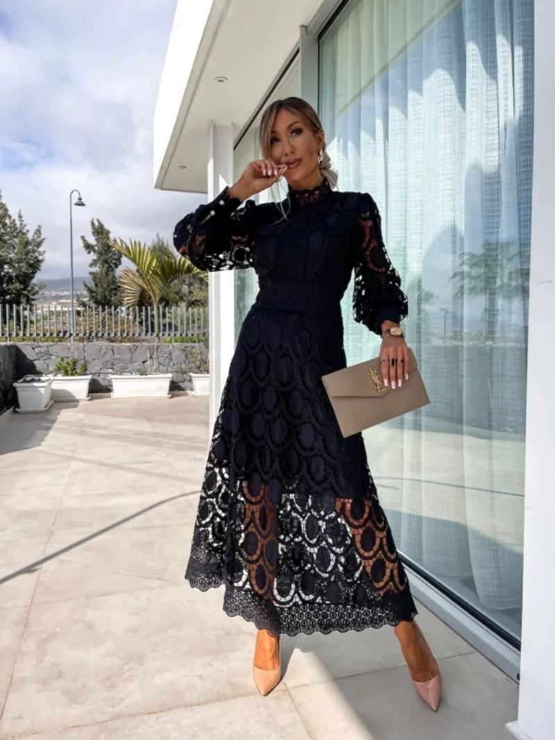 Noor | Enchanting Lace Evening Dress