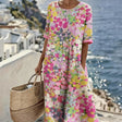 Flora | Flowing Floral Midi Dress